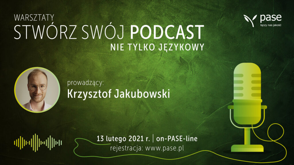 Warsztaty: Stwórz swój podcast. Nie tylko językowy