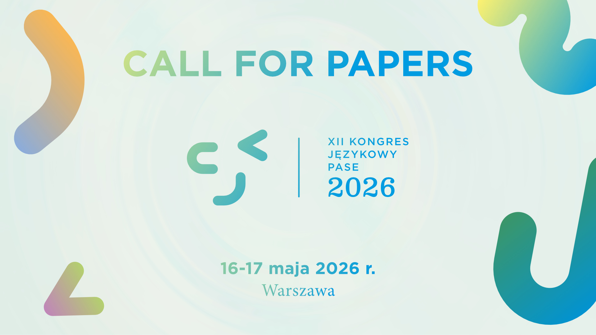 Call for Papers - Kongres Językowy PASE 2026